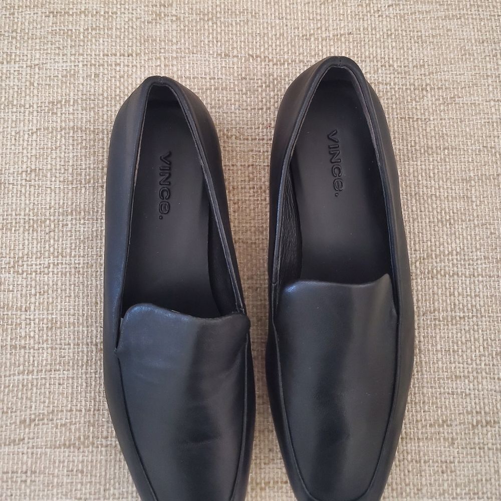 ✨ VINCE ✨ Women's Brette Leather Loafers - [Size 5, Black] - Picture 4 of 11